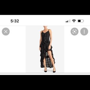 Beautiful fucsia asymmetrical dress. Fashionable and stylish. Very sexy !